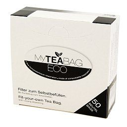Obrázek pro produkt Čajové vrecko/filter MY TEA BAG ECO 50ks 10x8cm