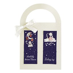 Obrázek pro produkt Dárková taška Andělsky krásné Vánoce