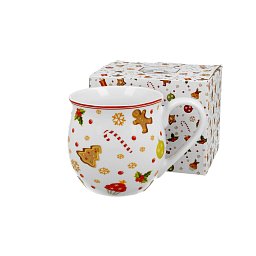 Obrázek pro produkt Hrnček Sweet Christmas 0,5l porcelán