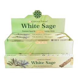 Obrázek pro produkt Vonné tyčinky White Sage Garden Fresh 15g