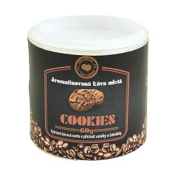 Obrázek pro produkt Káva mletá Cookies v dóze 60g