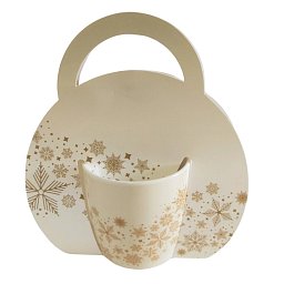 Obrázek pro produkt Hrnček Vločky 0,3l porcelán