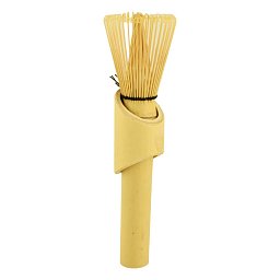 Obrázek pro produkt Metlička na čaj matcha s rukojetí Golden Bamboo
