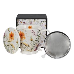 Obrázek pro produkt Hrnček byl. Pansy 0,51l porcelán