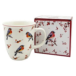 Hrnek Vánoční hýl 0,65l porcelán Obrázek pro produkt Hrnek Vánoční hýl 0,65l porcelán