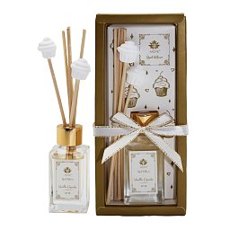 Difuzér 30 ml s tyčinkami Vanilla Cupcake Obrázek pro produkt Difuzér 30 ml s tyčinkami Vanilla Cupcake