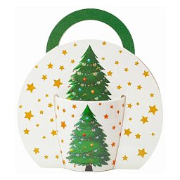 Hrnek Stromeček 0,3l porcelán Obrázek pro produkt Hrnek Stromeček 0,3l porcelán