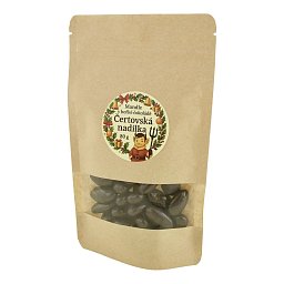 Obrázek pro produkt Čertovská nadílka mandle v hořké čokoládě 80g