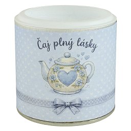 Obrázek pro produkt Čaj plný lásky modrá darčeková dóza
