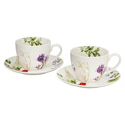 Obrázek pro produkt Set pro dva Barvy přírody 0,27l porcelán