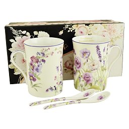 Obrázek pro produkt Set pre dvoch Lúčna záhrada 0,25l porcelán