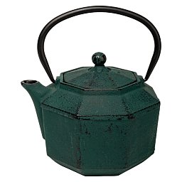 Obrázek pro produkt Čajník Anhui 0,85l tmavě zelený litina