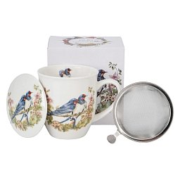 Obrázek pro produkt Hrnček byl. Lastovička 0,4l porcelán