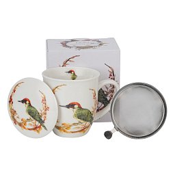 Obrázek pro produkt Hrnček byl. Žlna 0,4l porcelán