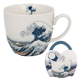 Obrázek pro produkt Hrnček Great Wavel 0,46l porcelán