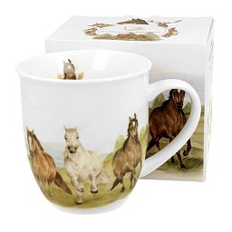Obrázek pro produkt Hrnček Cválajúce konek 0,4l porcelán