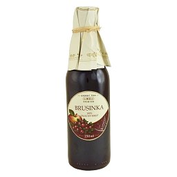 Obrázek pro produkt 100% ovocný sirup BIO Brusnica 0,25l