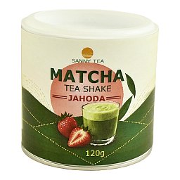 Obrázek pro produkt Matcha Tea Shake Jahoda 120g