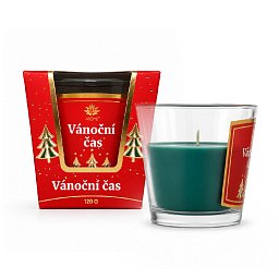 Obrázek pro produkt Svíčka Vánoční čas 120g