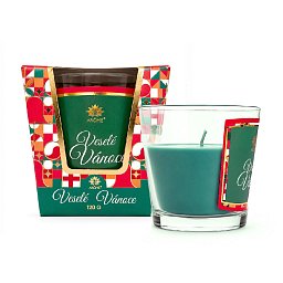 Obrázek pro produkt Svíčka Veselé Vánoce 120g
