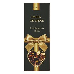 Obrázek pro produkt Darček zo srdca Mašlička zlatá