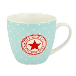 Obrázek pro produkt Hrnček Stars 0,4l porcelán