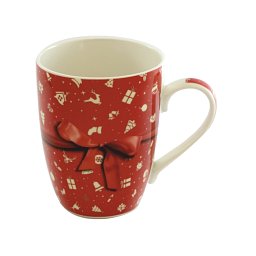 Obrázek pro produkt Hrnček Merry Christmas - mašľa 0,34l porcelán