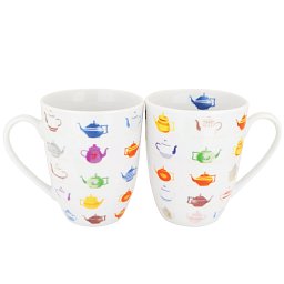Obrázek pro produkt Set pro dva Čajníčky porcelán