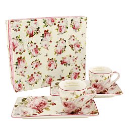 Obrázek pro produkt Set pro dva Rose Pink 0,08l espresso