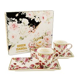 Obrázek pro produkt Set pro dva Rosas 0,08l porcelán