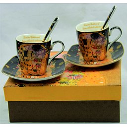 Obrázek pro produkt Set pro dva Klimt 0,08l espresso