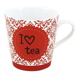 Obrázek pro produkt Hrnček I Love Tea 0,2l (2farby) porcelán