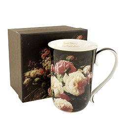 Obrázek pro produkt Hrnček Vintage Black 0,4l porcelán