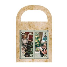 Obrázek pro produkt Darčeková taška Vianočná nostalgia