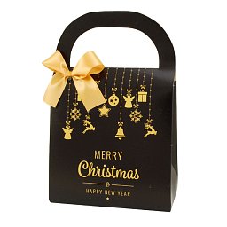 Obrázek pro produkt Dárková taška Zlaté Vánoce