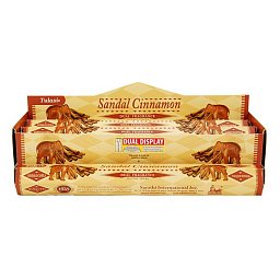 Vonné tyčinky Sandal Cinnamon 20ks Obrázek pro produkt Vonné tyčinky Sandal Cinnamon 20ks