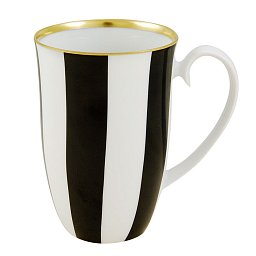 Obrázek pro produkt Hrnček Black & White 0,3l porcelán